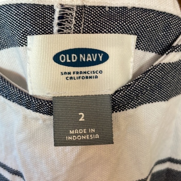 Old Navy Striped Midi Dress size 2 - Picture 2 of 8